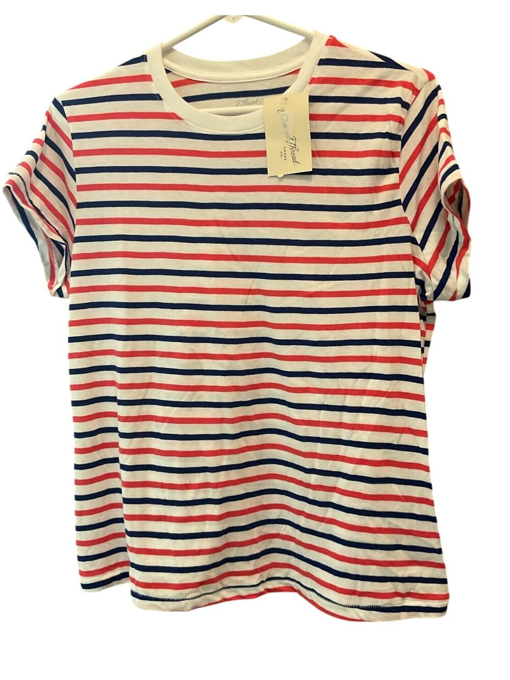 NWT Universal Thread Medium Red, White, & Blue Tee